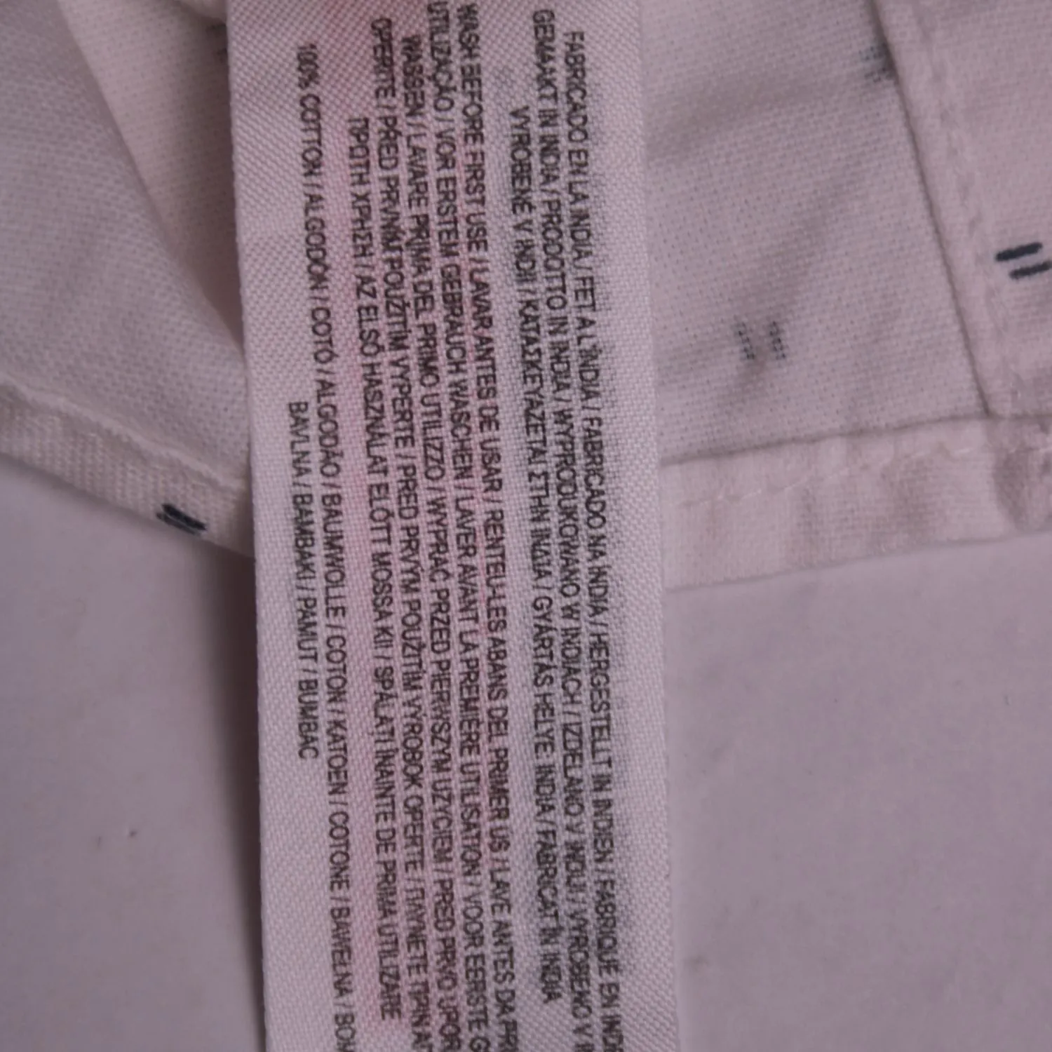 Белая рубашка PRIMARK с короткими рукавами, размер 62 см (3 мес.)